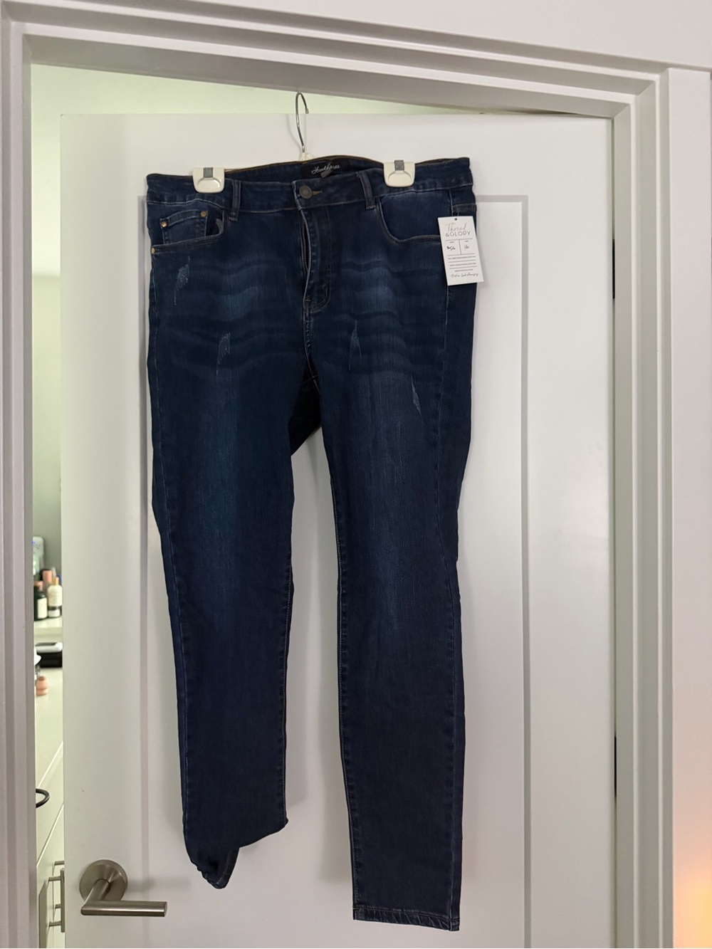 Dorothy Perkins Navy Skinny Jeans